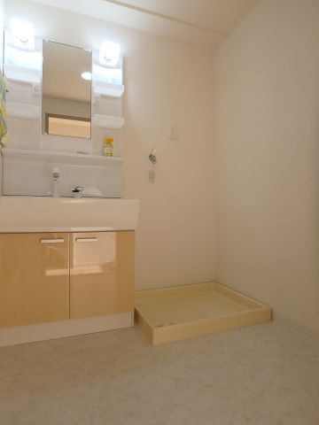 洗面設備　ネクスト倉田（岡山市中区倉田）RC賃貸マンション