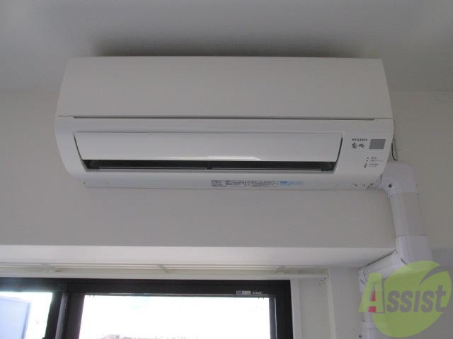 その他設備　エアコン付きで有り難いですね！