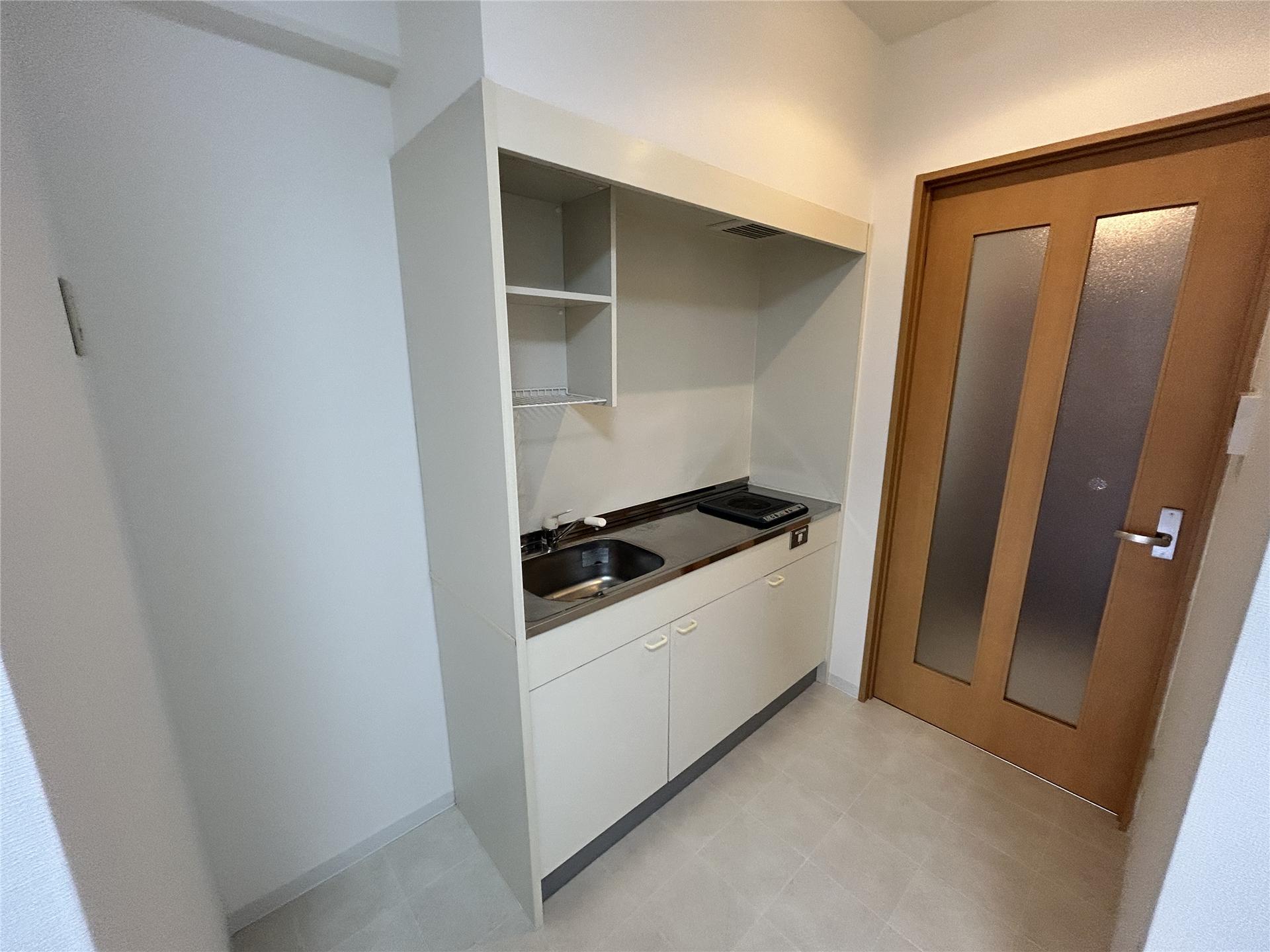 キッチン　1口IH付きのキッチン(別室参考写真)