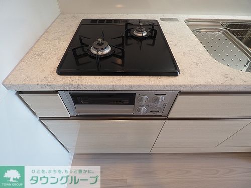 その他設備　キッチン・２口コンロ