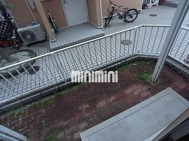 眺望　南向きのベランダです