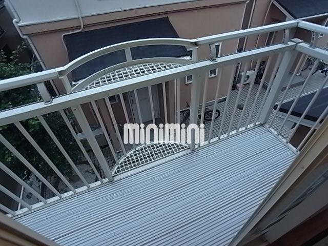 バルコニー　南向きのベランダです