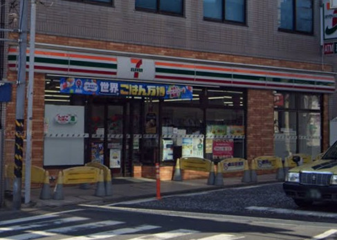 コンビニ　セブンイレブン 溝の口店（コンビニ）まで385m
