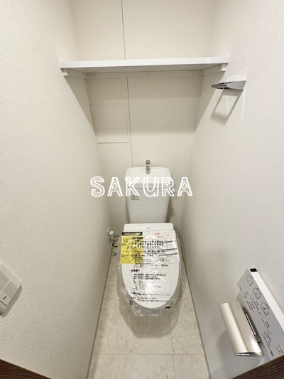 トイレ　嬉しい温水洗浄便座付き♪