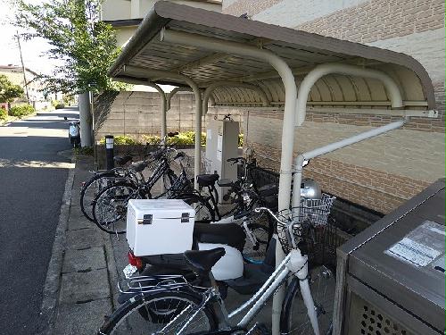その他共有部分　駐輪場　原付＆自転車のみ駐輪可能