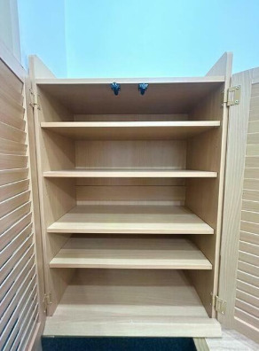 収納　シンプルで使いやすい玄関です