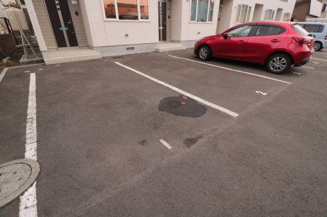 駐車場　駐車場♪