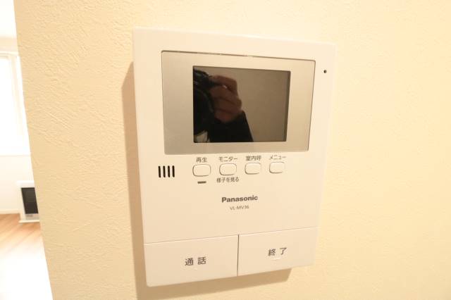 セキュリティ　誰が来たのか確認できます♪