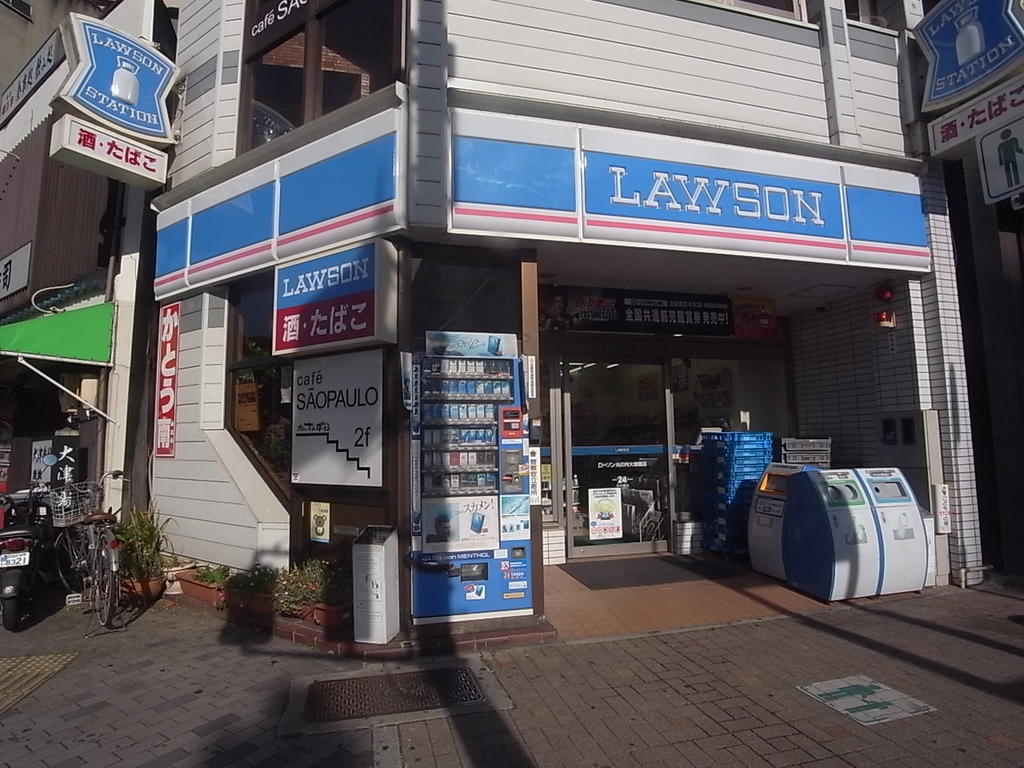 コンビニ　ローソン 丸の内大津橋店 (コンビニ)（コンビニ）まで126m