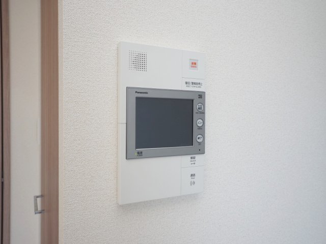 セキュリティ　モニター付きインターホンです