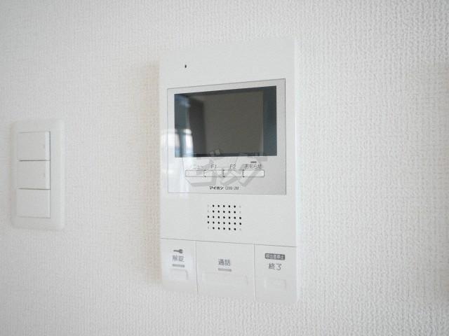 セキュリティ　TVモニターホンでお客様のお顔も見えて安心です！
