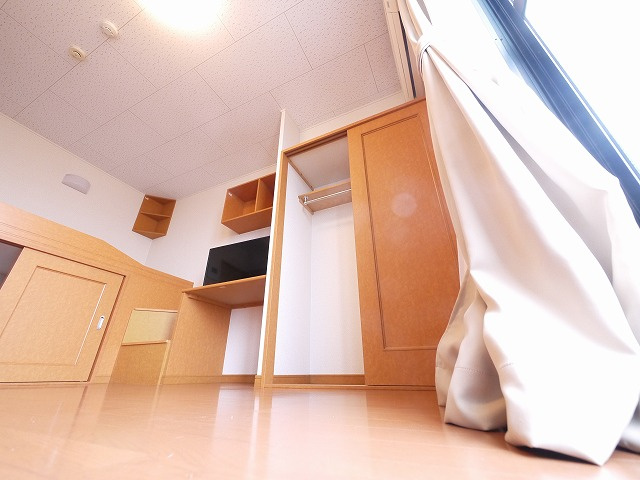 収納　ちょっとした収納スペースも充実しています