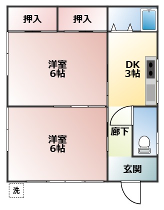 建物外観　原状回復中の為室内写真無し