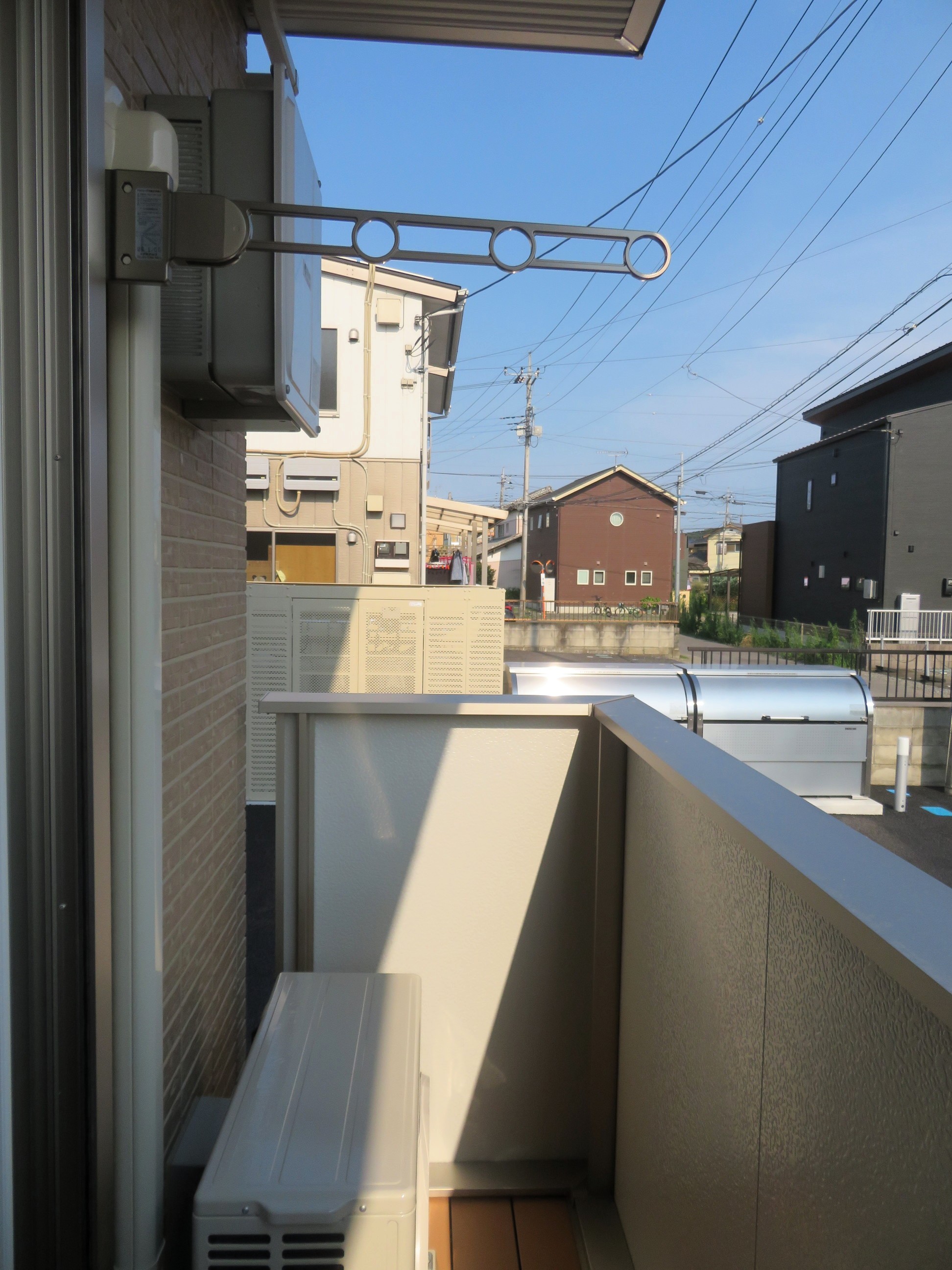 バルコニー　南面バルコニーで日当たり良好です☆