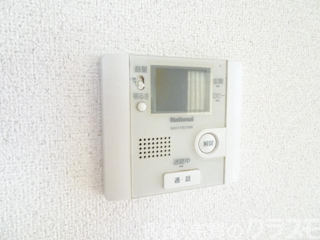 セキュリティ　来訪者が確認できるモニターホン♪