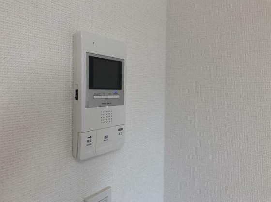 セキュリティ　モニター付きインターホンです