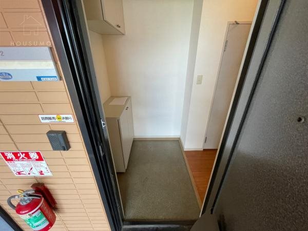 玄関　明るい玄関です