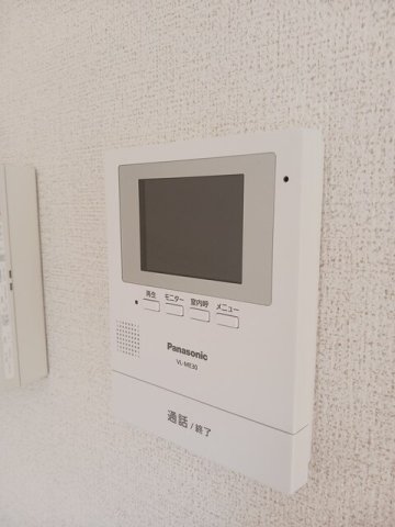セキュリティ　モニター付きインターホンです