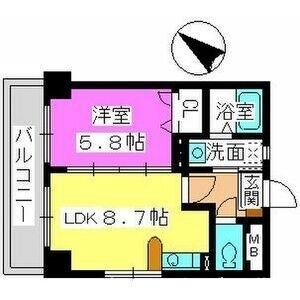 シティライフ博多駅南の間取り写真