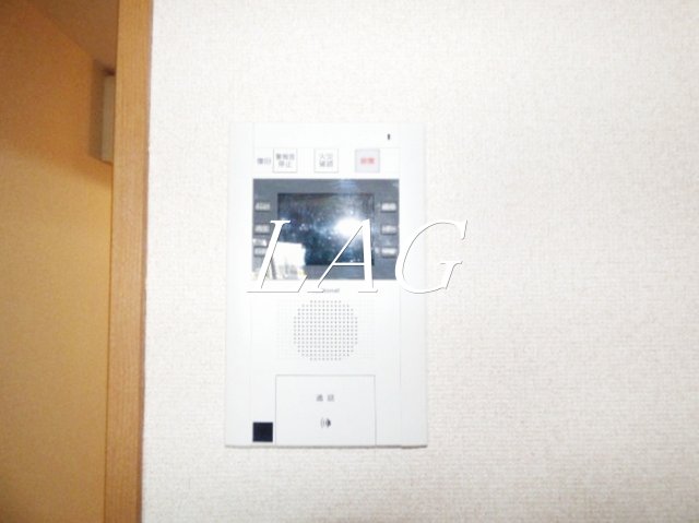 セキュリティ　モニター付きインターフォンです。