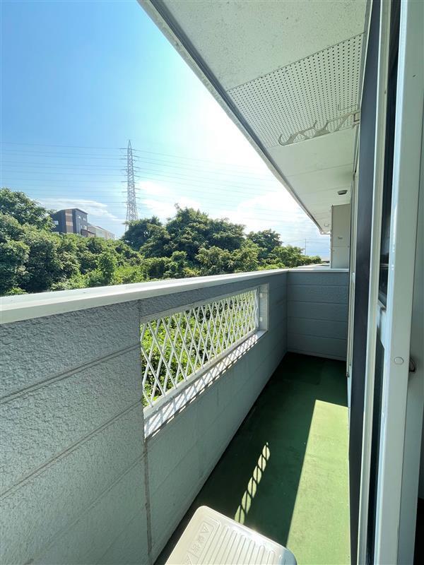 バルコニー　視界の開けたバルコニー