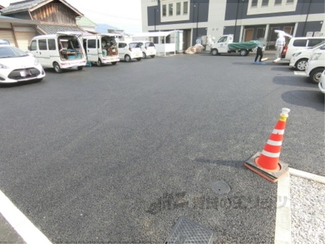 駐車場　工事中