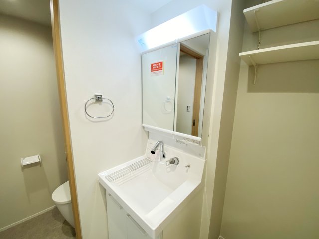 洗面設備　別号室の参考写真です。