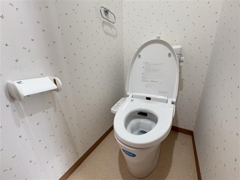 トイレ　清潔感のあるトイレです。
