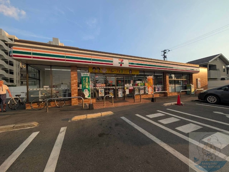 コンビニ　セブンイレブン佐賀水ケ江店（コンビニ）まで79m