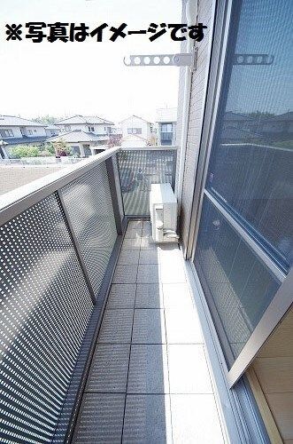 バルコニー　南向き