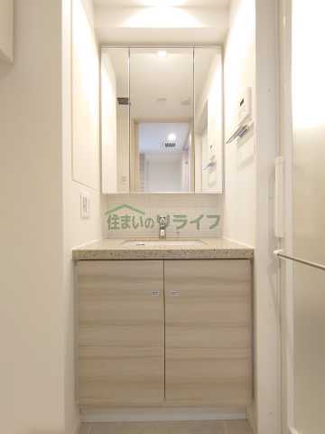 洗面設備　ザ・パークハビオ文京江戸川橋