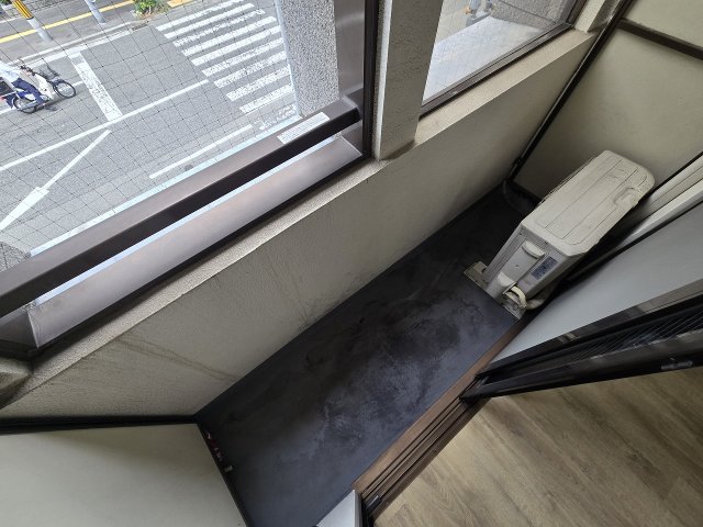バルコニー　広々としたバルコニーです