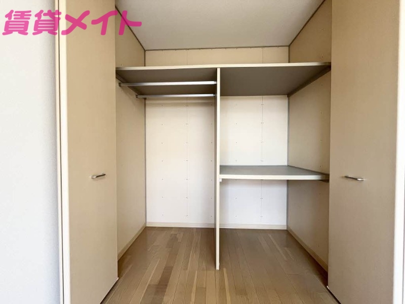 収納　同タイプ部屋写真です。