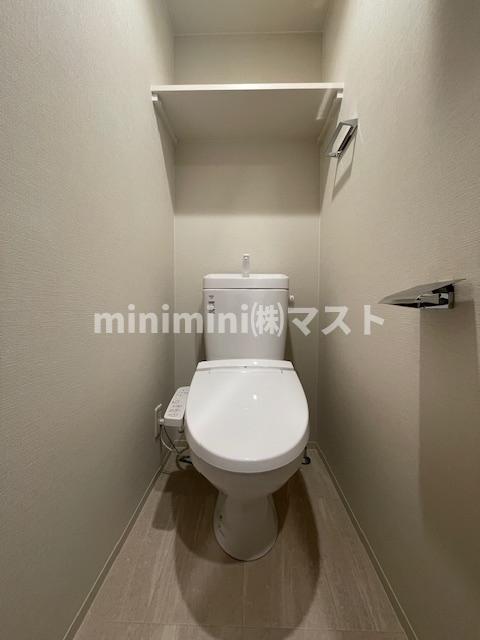 地下鉄中央線 深江橋駅 徒歩7分 14階建 築2年のトイレ写真