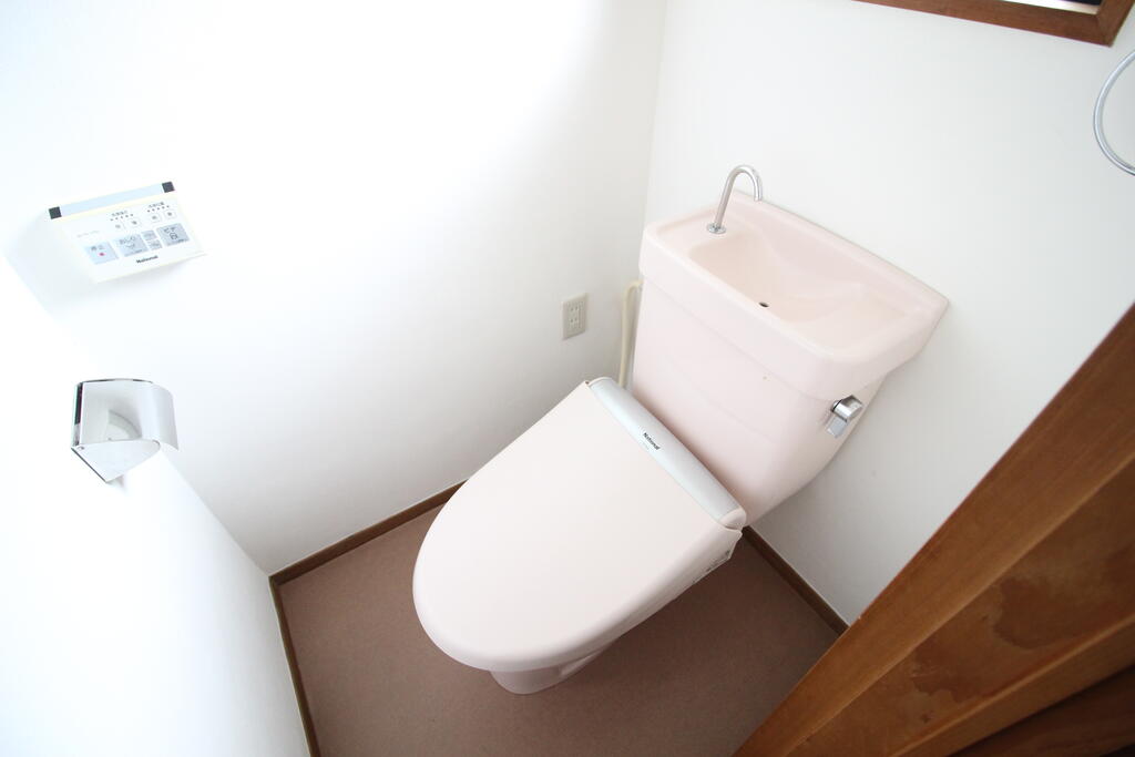 ＪＲ高徳線 佐古駅 徒歩12分 3階建 築38年のトイレ写真