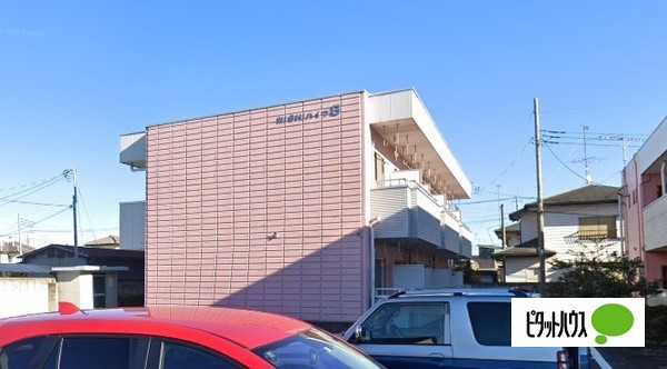 NISHIハイツB棟の外観写真