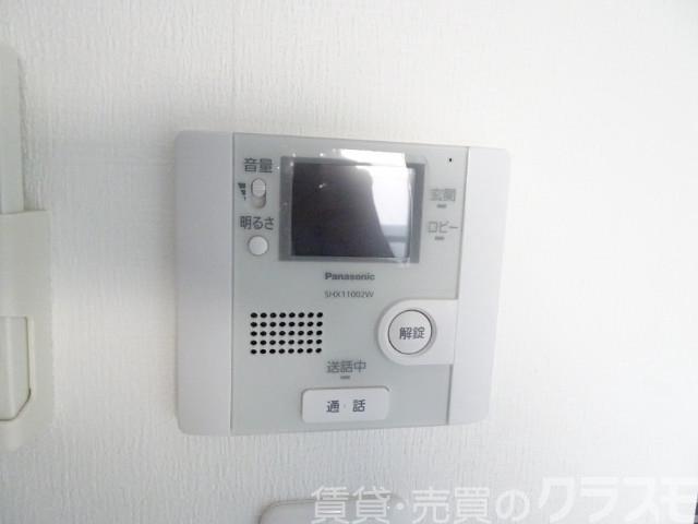 セキュリティ　来訪者が確認できるモニターホン♪