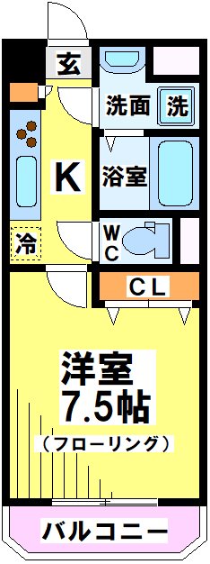 ラフィネ―ルの間取り写真