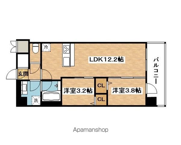 阪急京都線 上新庄駅 徒歩25分 15階建 新築の間取り写真