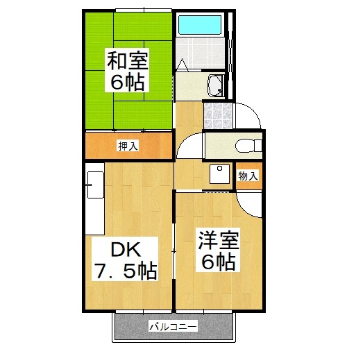 ファミール瀬戸の間取り写真