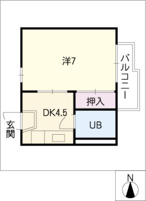 OBAZUKA5 YOU YOUC棟の間取り写真