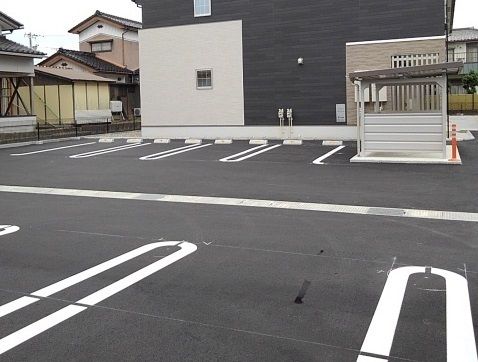 駐車場　駐車場です