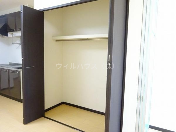 収納　クローゼット！
