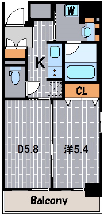 日神デュオステージ横浜の間取り写真