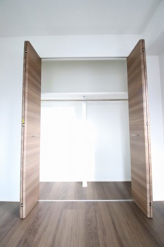 収納　たっぷりとした収納スペースです