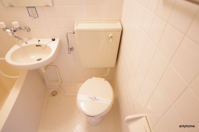阪急千里線 豊津駅 徒歩6分 3階建 築37年のトイレ写真