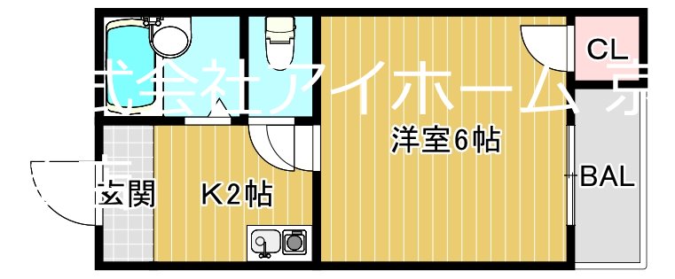 リバティ京橋の間取り写真