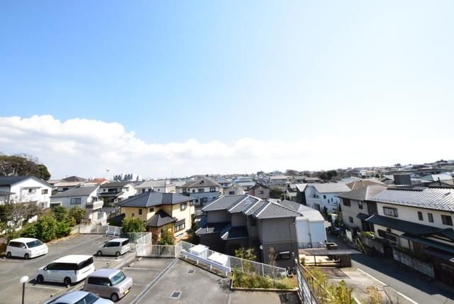 眺望　３階からの眺めです。解放感がございます