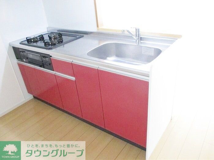 キャトルセゾン都賀のキッチン写真