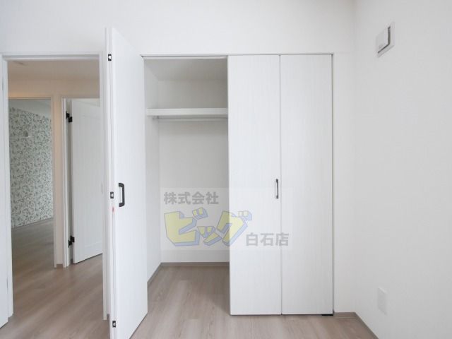 収納　各部屋にクローゼット完備しています♪